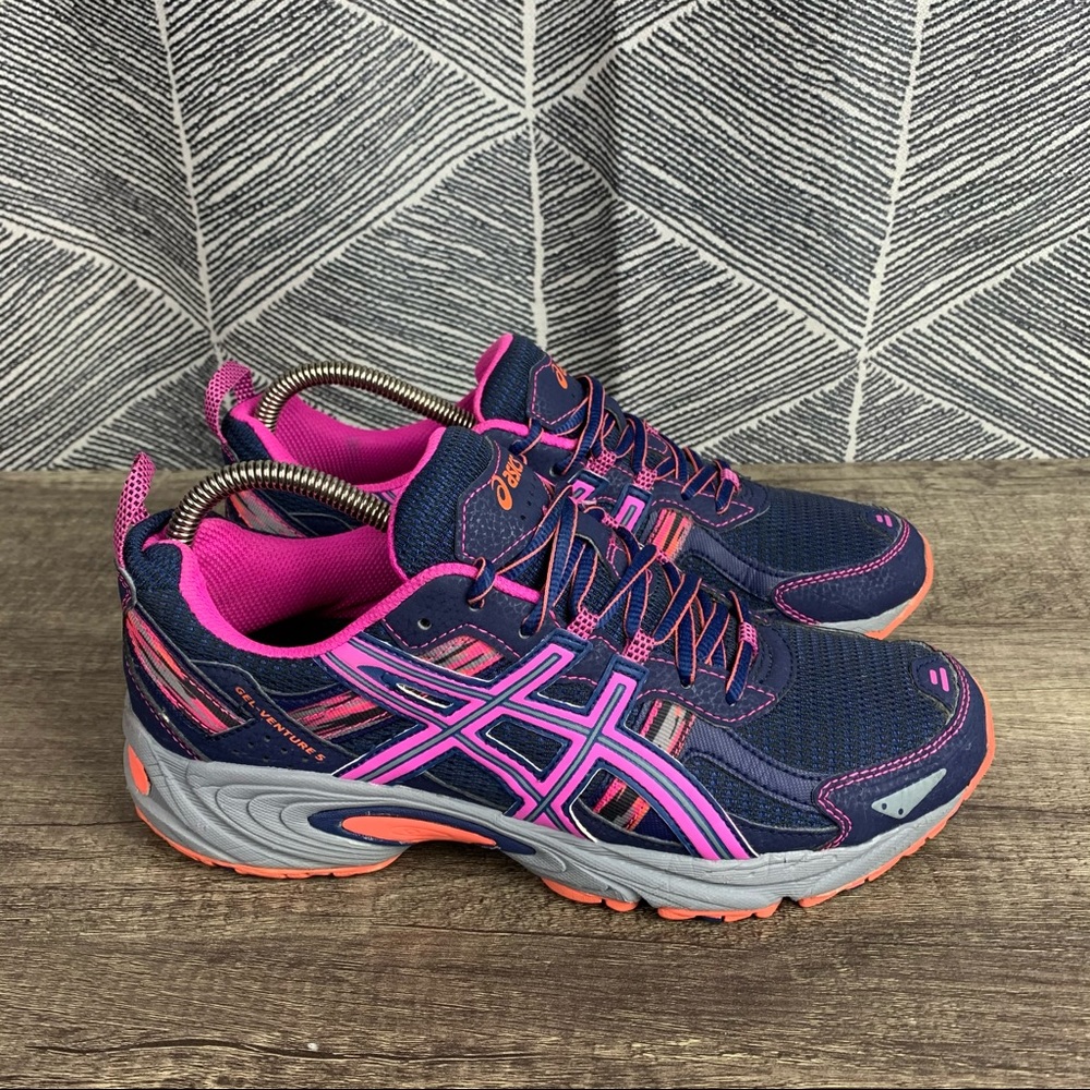 ASICS Gel Venture 5 Purple and Pink